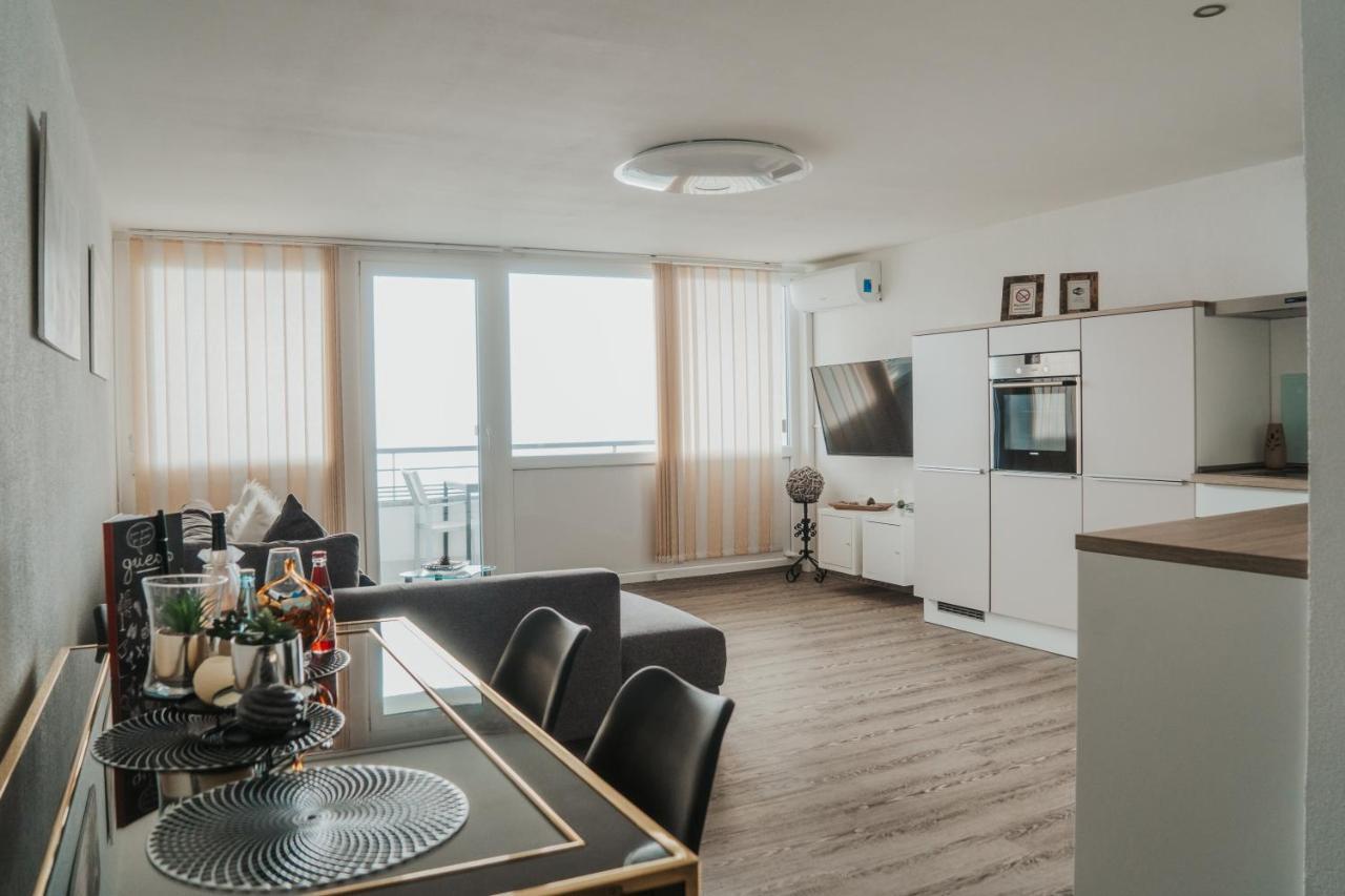 Kiba Panorama Suite Oberteuringen 73 Seeblick & Hallenbad ภายนอก รูปภาพ